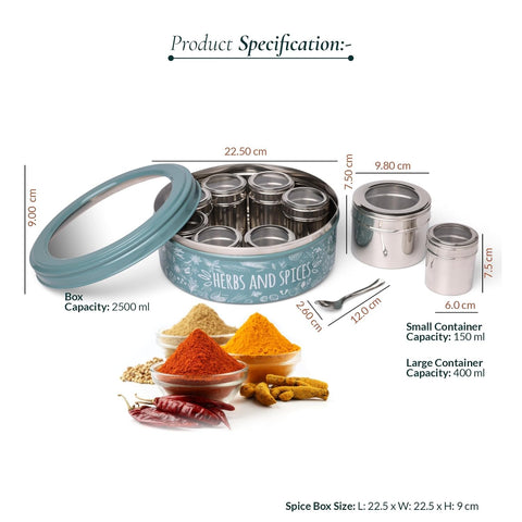 Dudki 9 in 1 Herbs & Spice Box